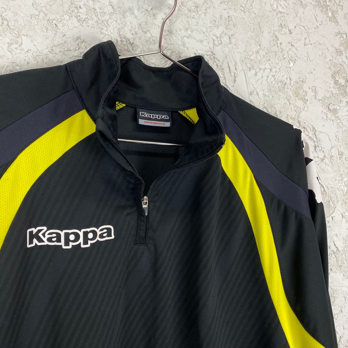 KAPPA 카파 하프 지퍼 트랙 져지 웜업 탑 상품이미지4