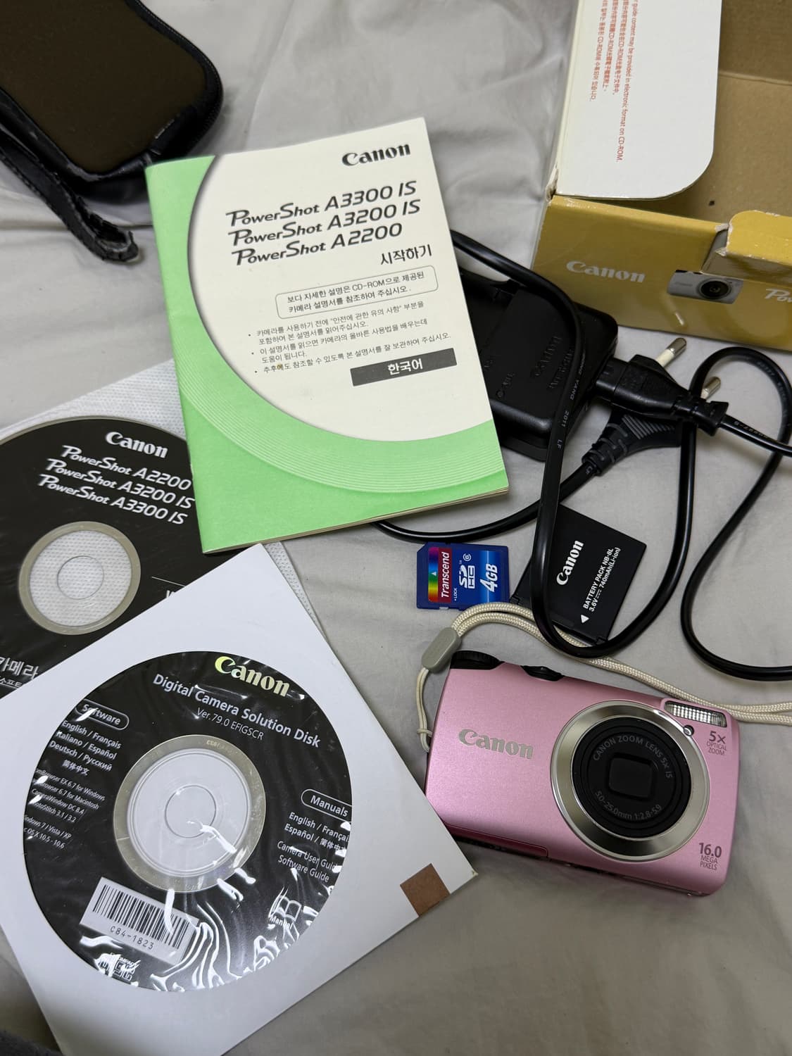 캐논 파워샷 A3300 IS 빈티지디카 풀박 상품이미지10