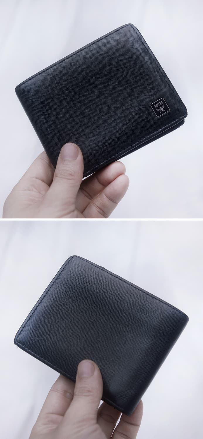 MCM 사피아노 메탈 로고 뷰포켓 6cc 반지갑 상품이미지3