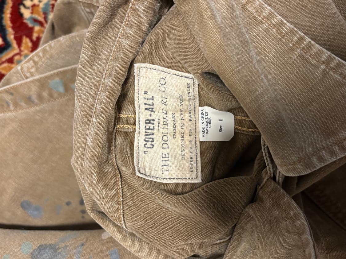 RRL 더블알엘 덕캔버스 더블니 커버올 점프슈트 상품이미지10