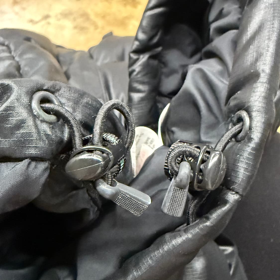 [정품/85] 노스페이스 블랙 패딩 조끼 b14 상품이미지6