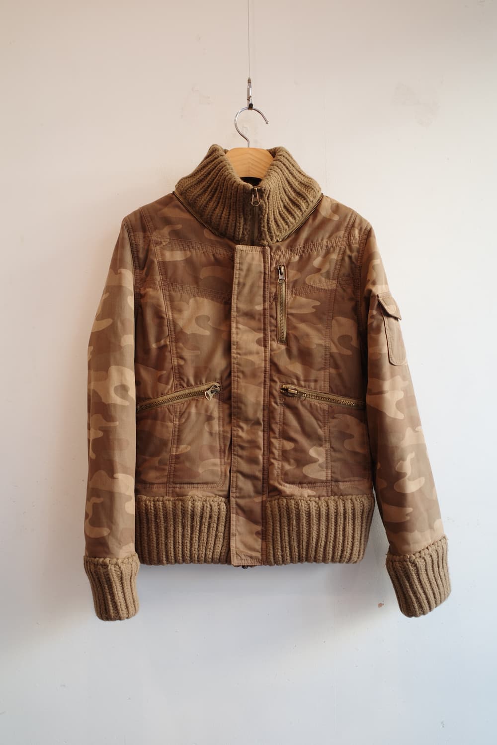 PRD 투웨이 집업 카모패턴 자켓   상품이미지1