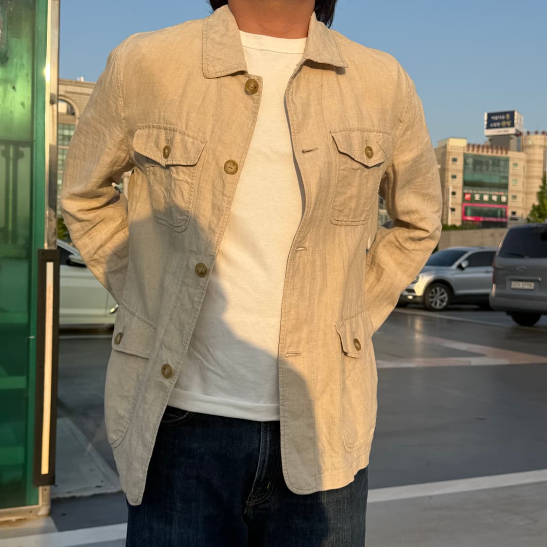 무인양품 린넨 필드자켓 상품이미지2
