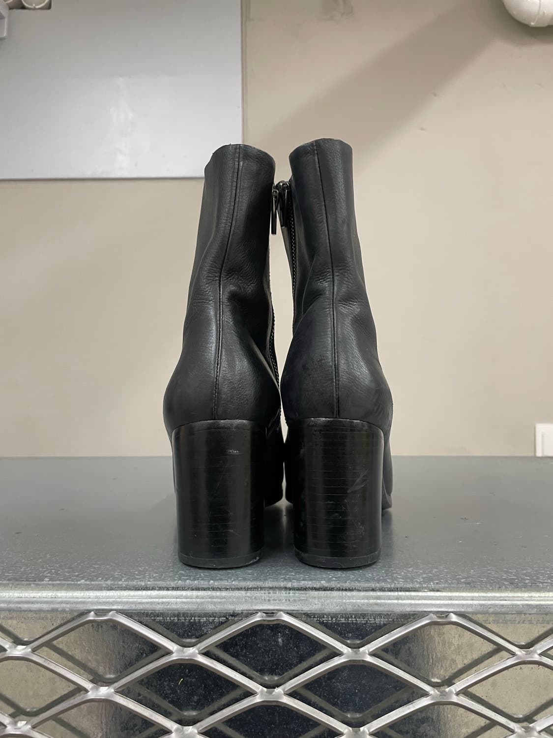 알렉산더 왕 레더 부츠 블랙 37 상품이미지3