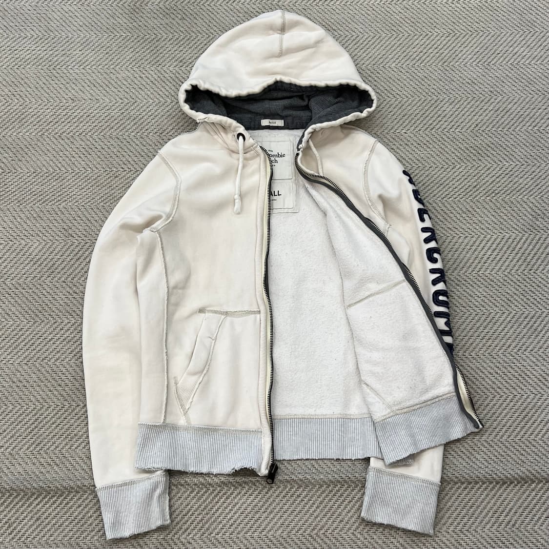 아베크롬비 로고 후드집업 r3475 상품이미지3