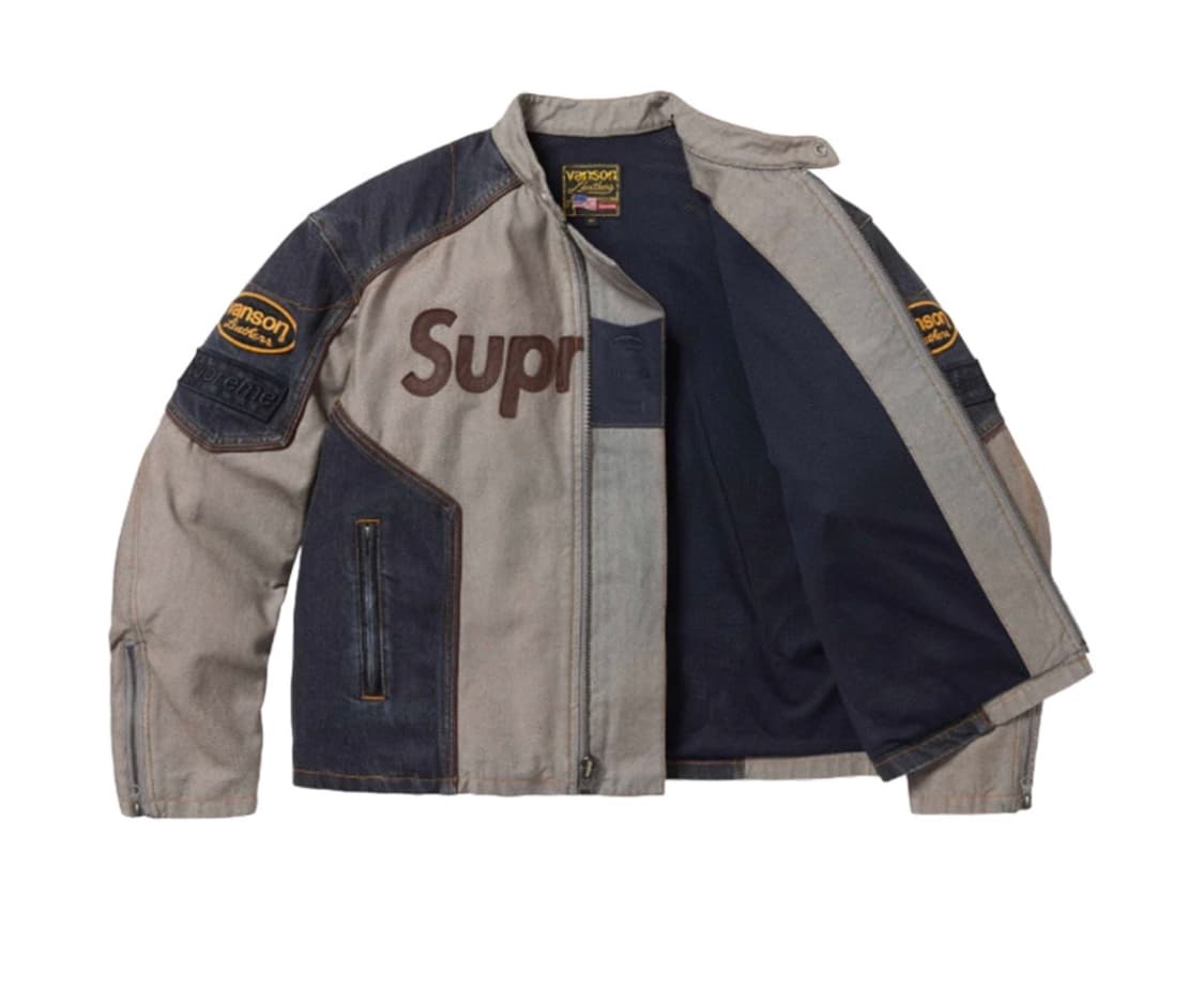슈프림x밴슨 코듀라 자켓 상품이미지2