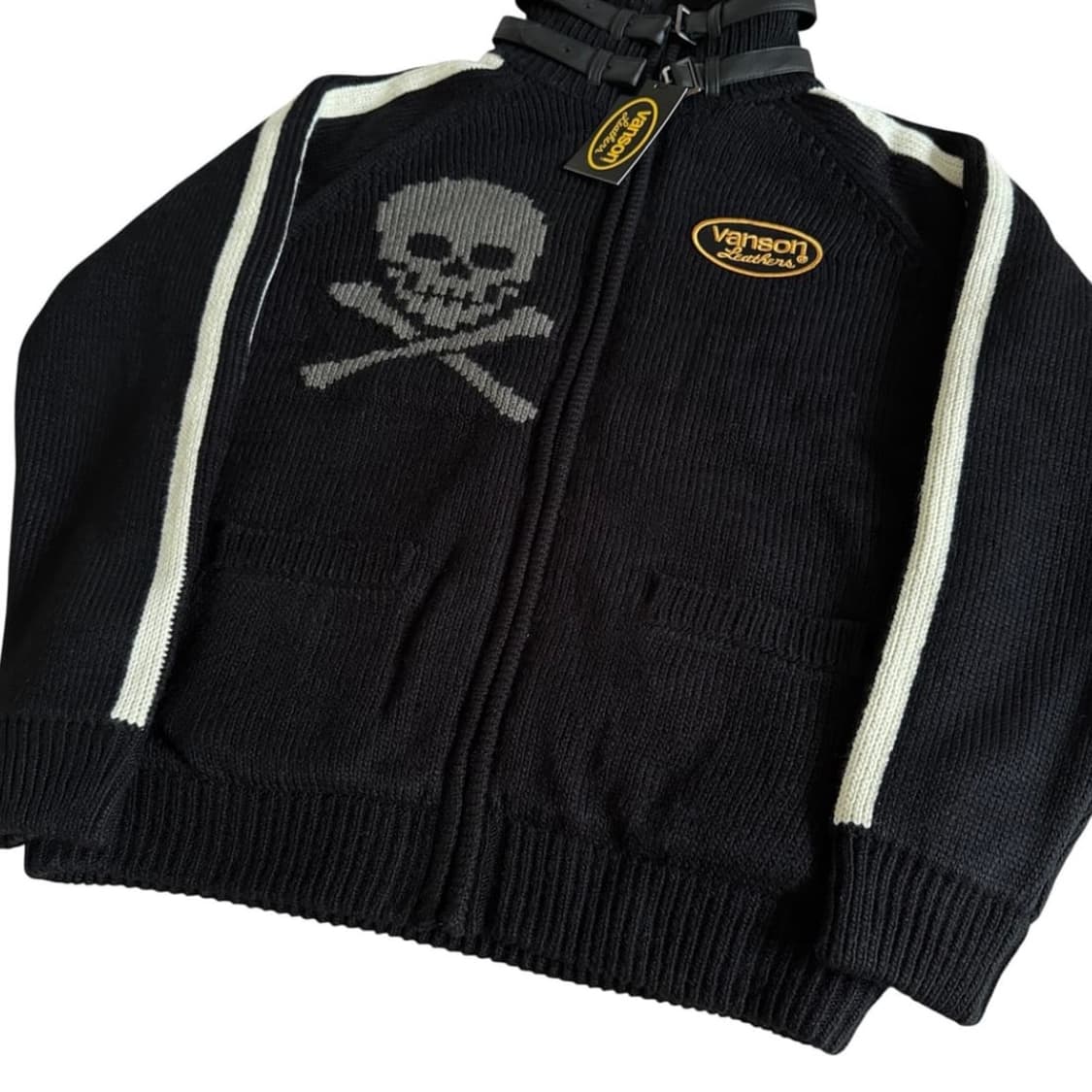 밴슨 본 스컬 코위찬 자켓 상품이미지4