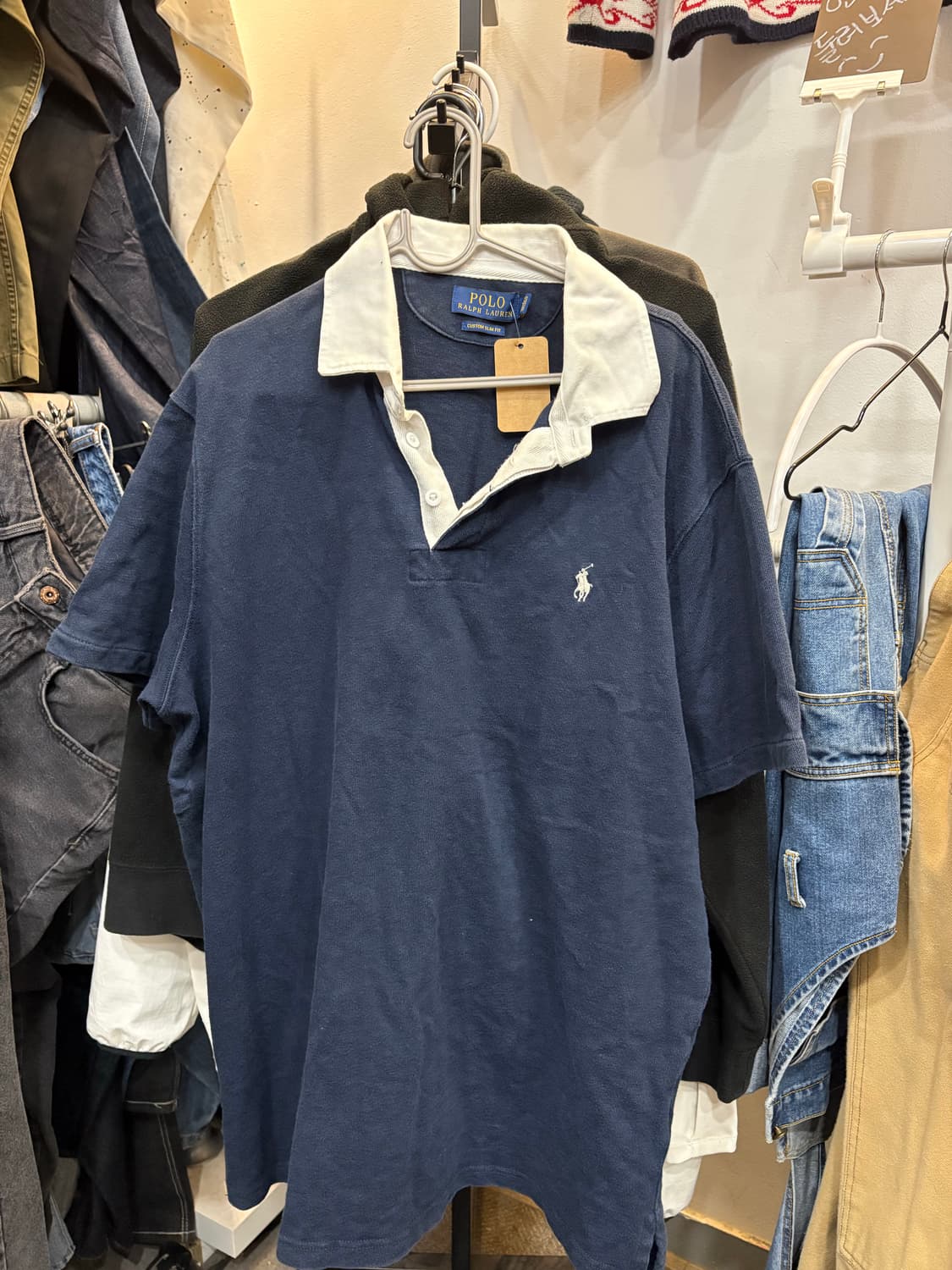 폴로 랄프로렌 럭비 티셔츠 XL 105 상품이미지1