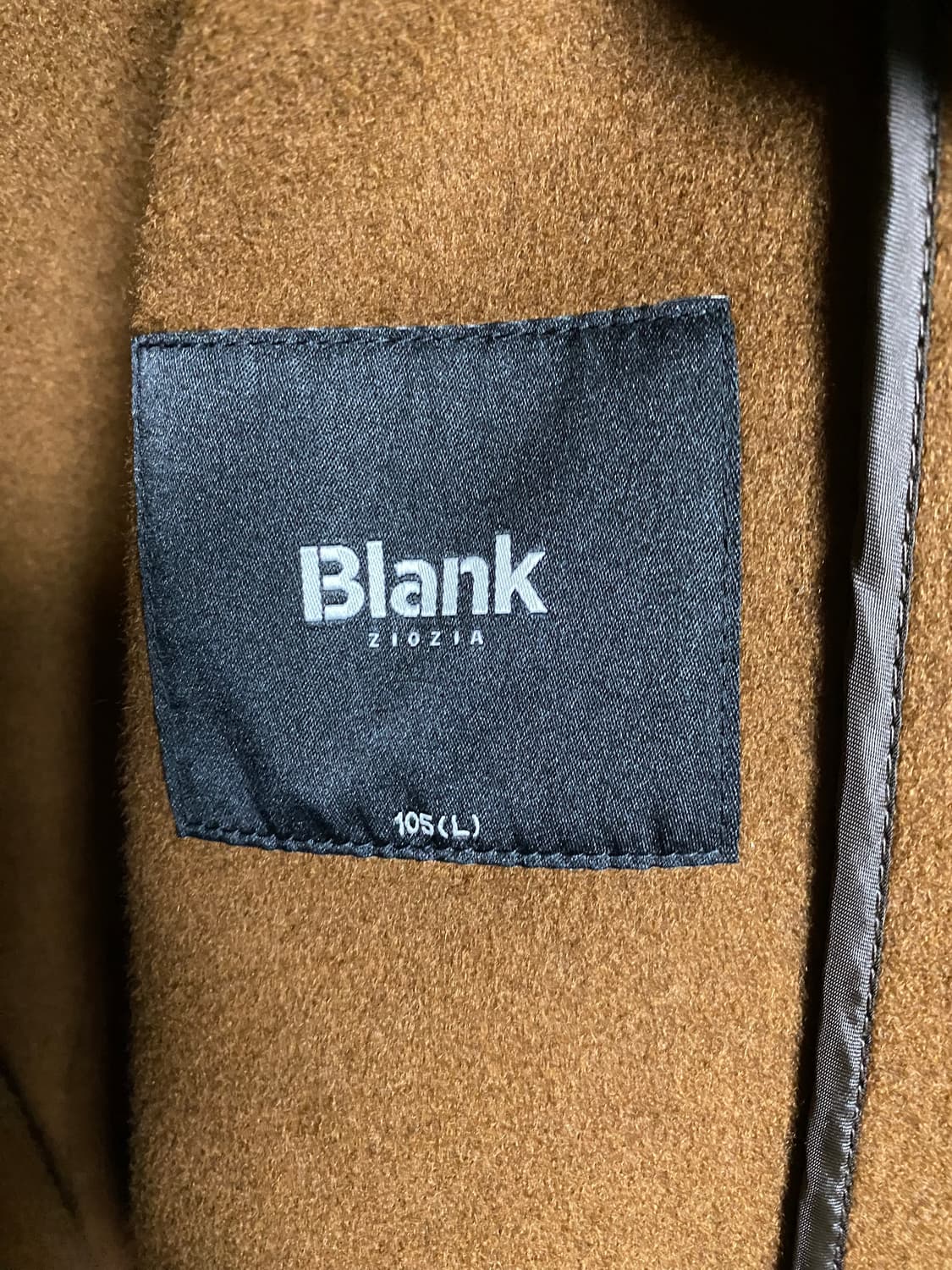 Mmgl x ziozia 콜라보 핸드메이드 코트 카멜 상품이미지4