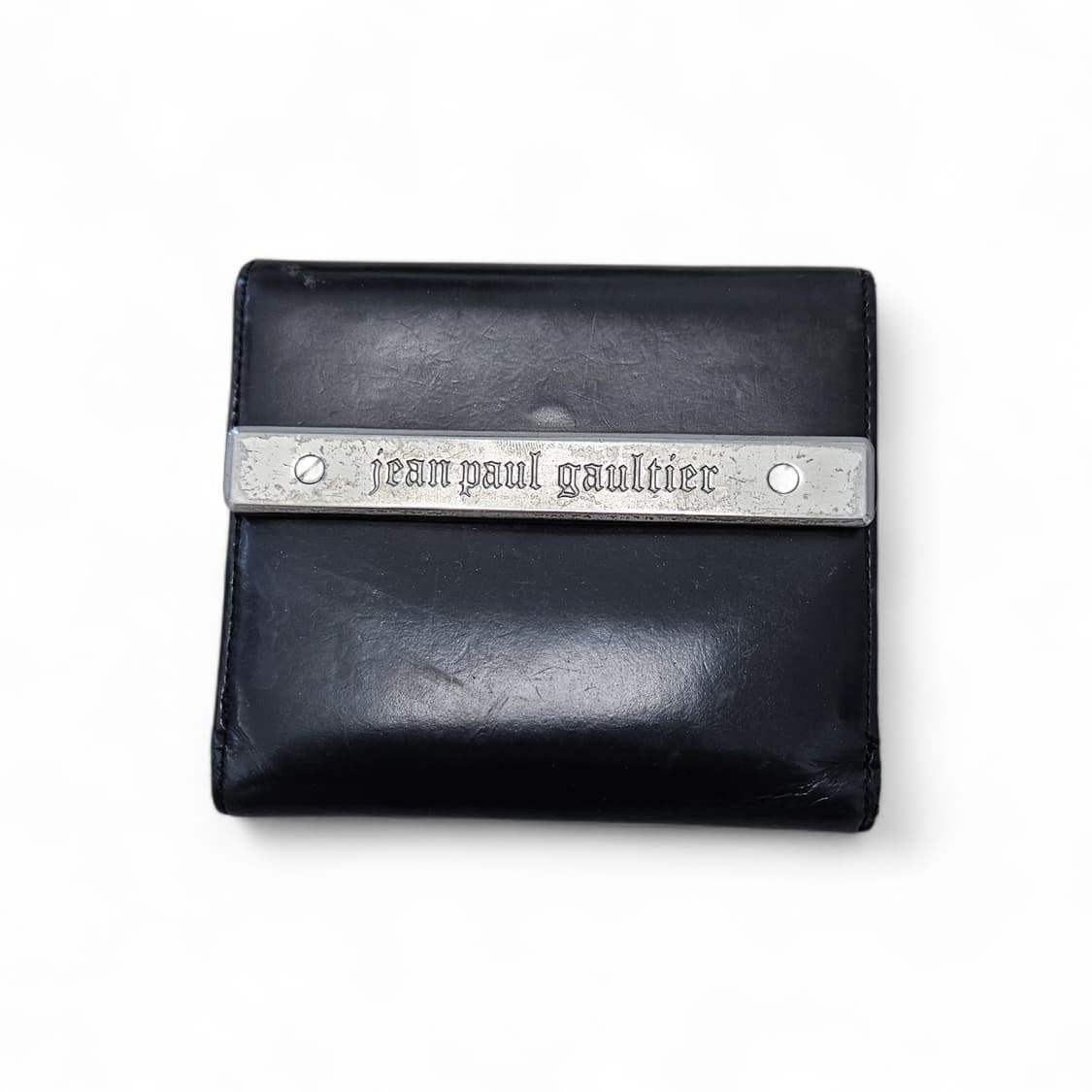 장폴고티에 가죽 스틸 지갑 상품이미지1