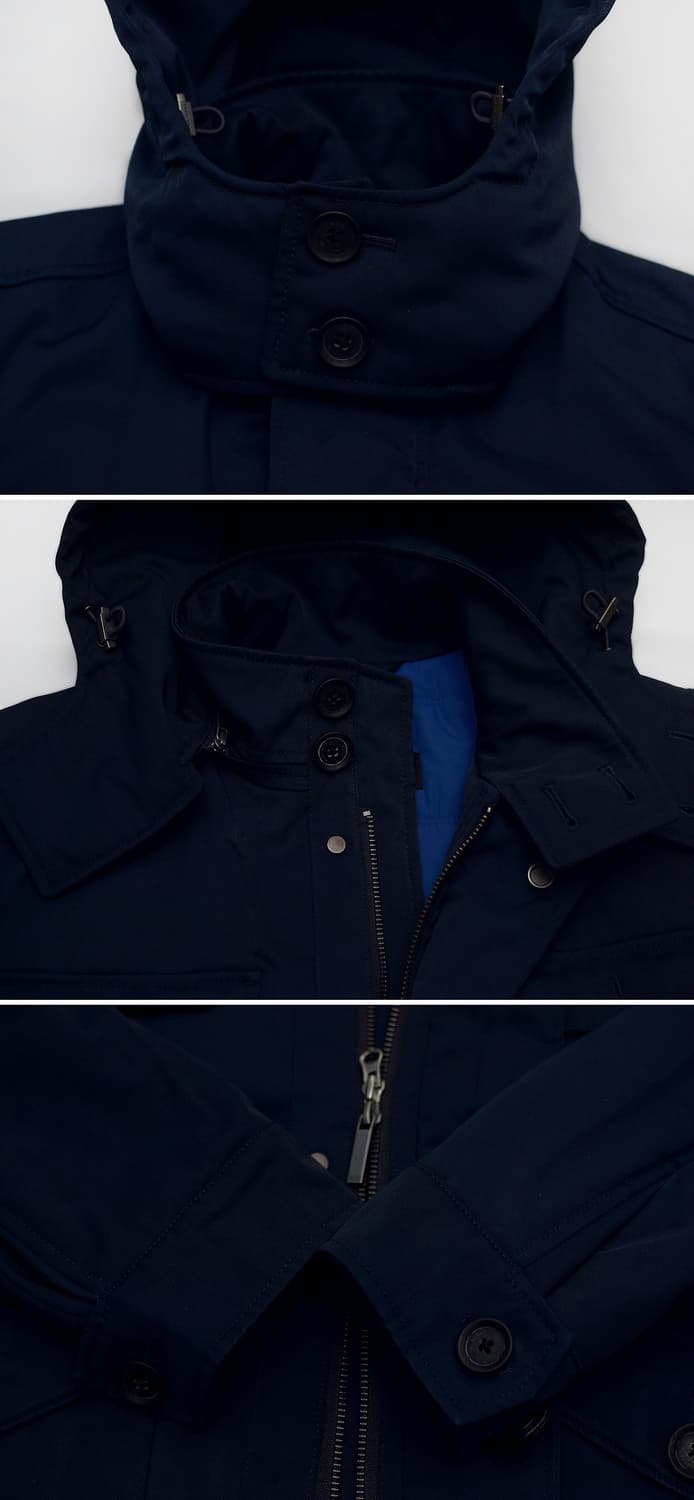 휴고 보스 캔드 패디드 후드 트레블러 필드 자켓 (48 / 100) 상품이미지9