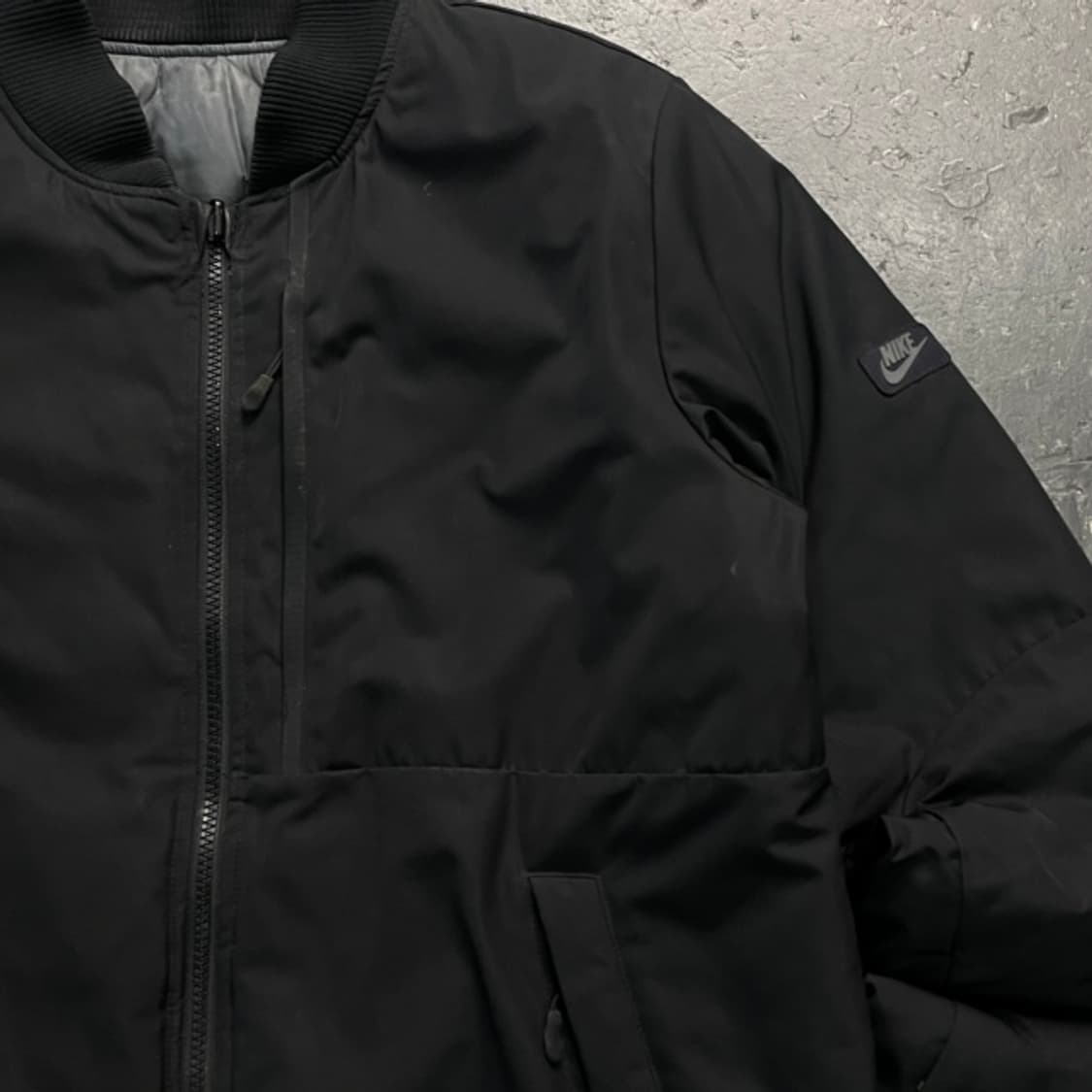 100 나이키 리버시블 양면 블루종 경량패딩 상품이미지2