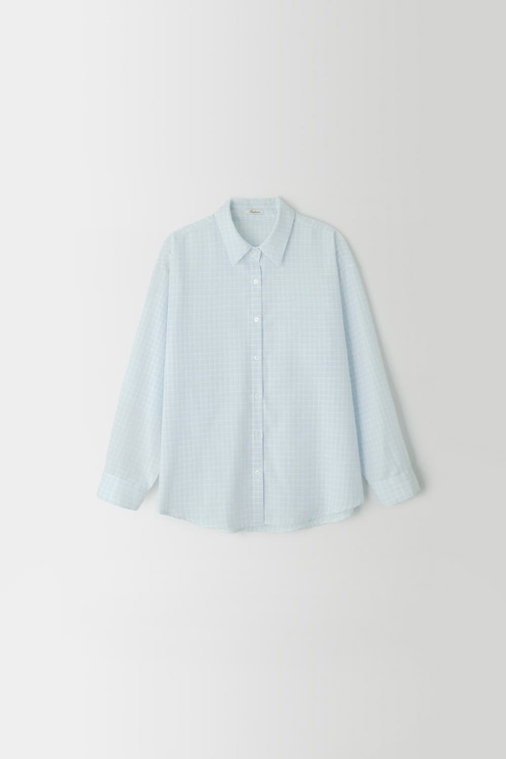 온드민 blush check shirt (blue) 상품이미지1