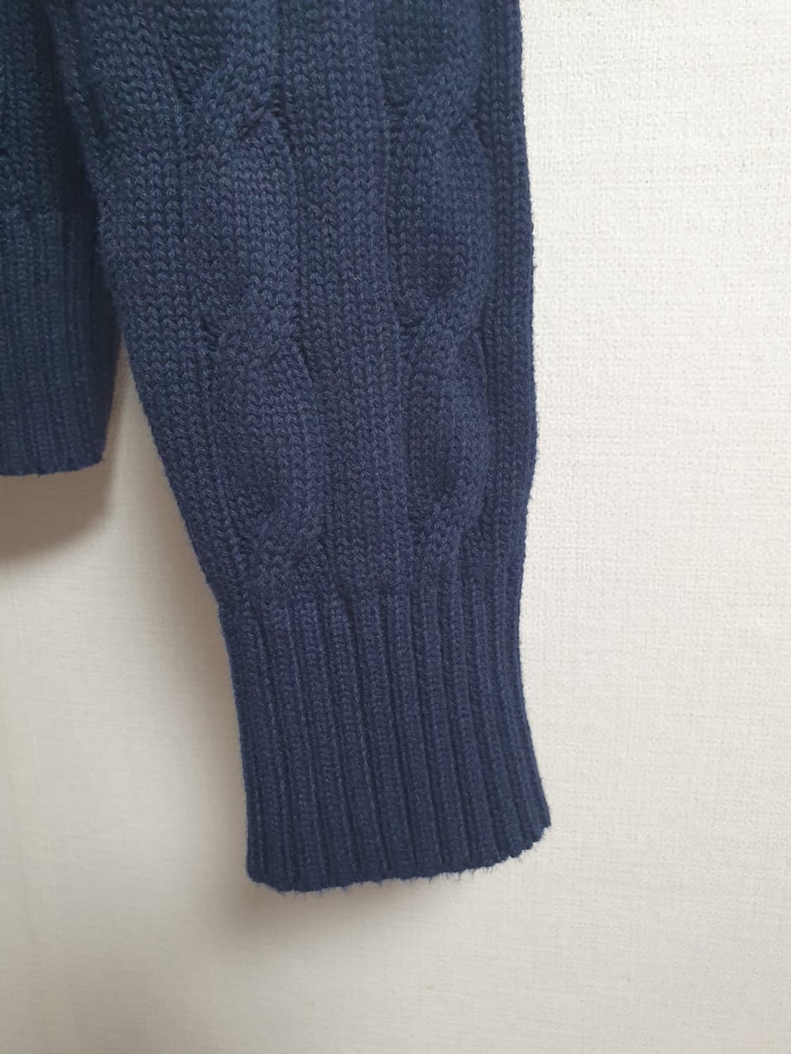 폴로 랄프로렌 네이비 니트 레드 포니 S 상품이미지3