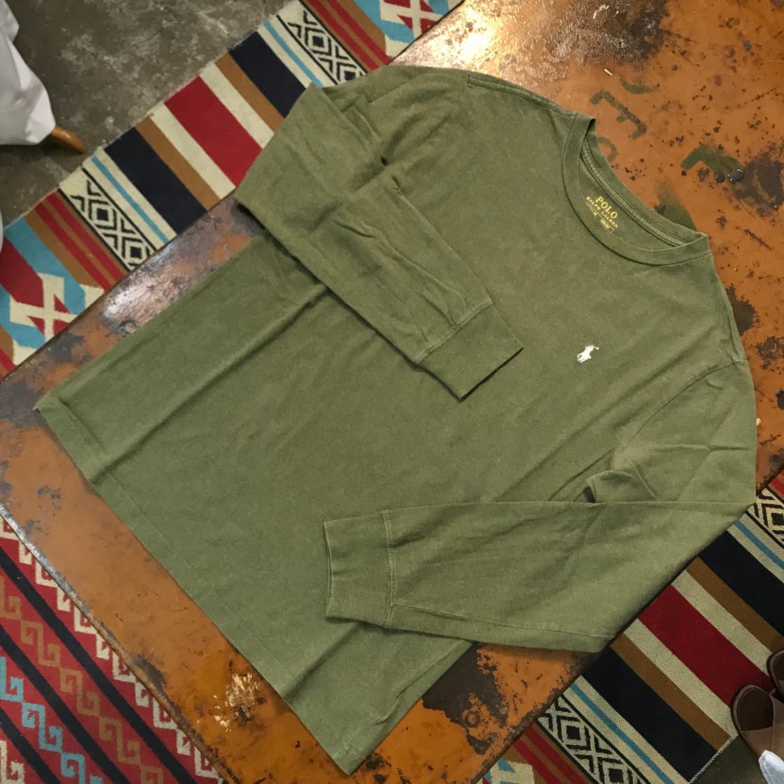 폴로랄프로렌 카키 롱 슬리브 여성 55 66 상품이미지2