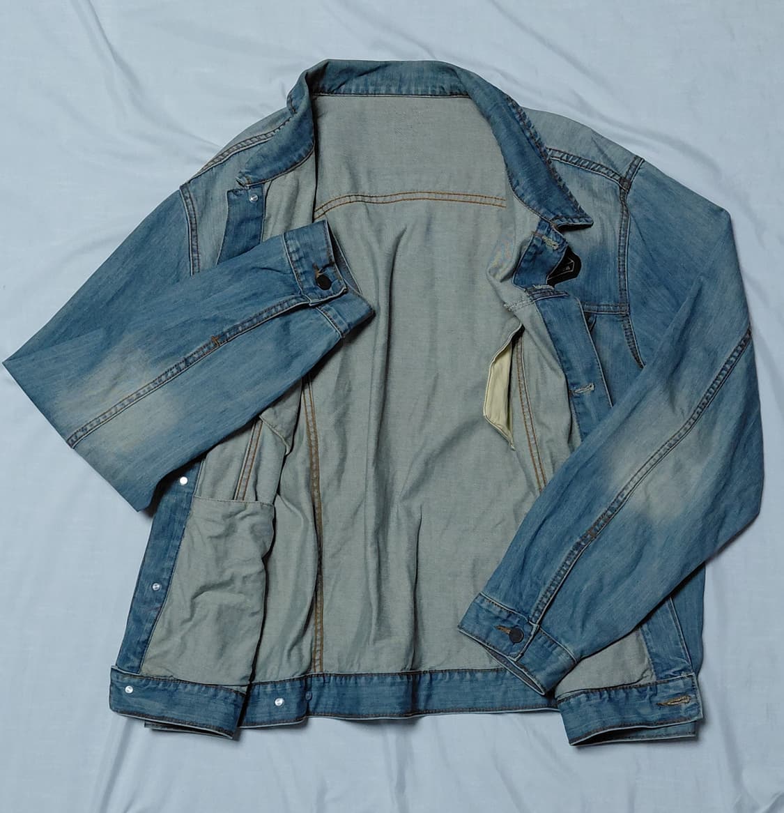 [46] 빈티지 로카웨어(Rocawear) 올드스쿨 오버사이즈 데님 자켓 상품이미지7