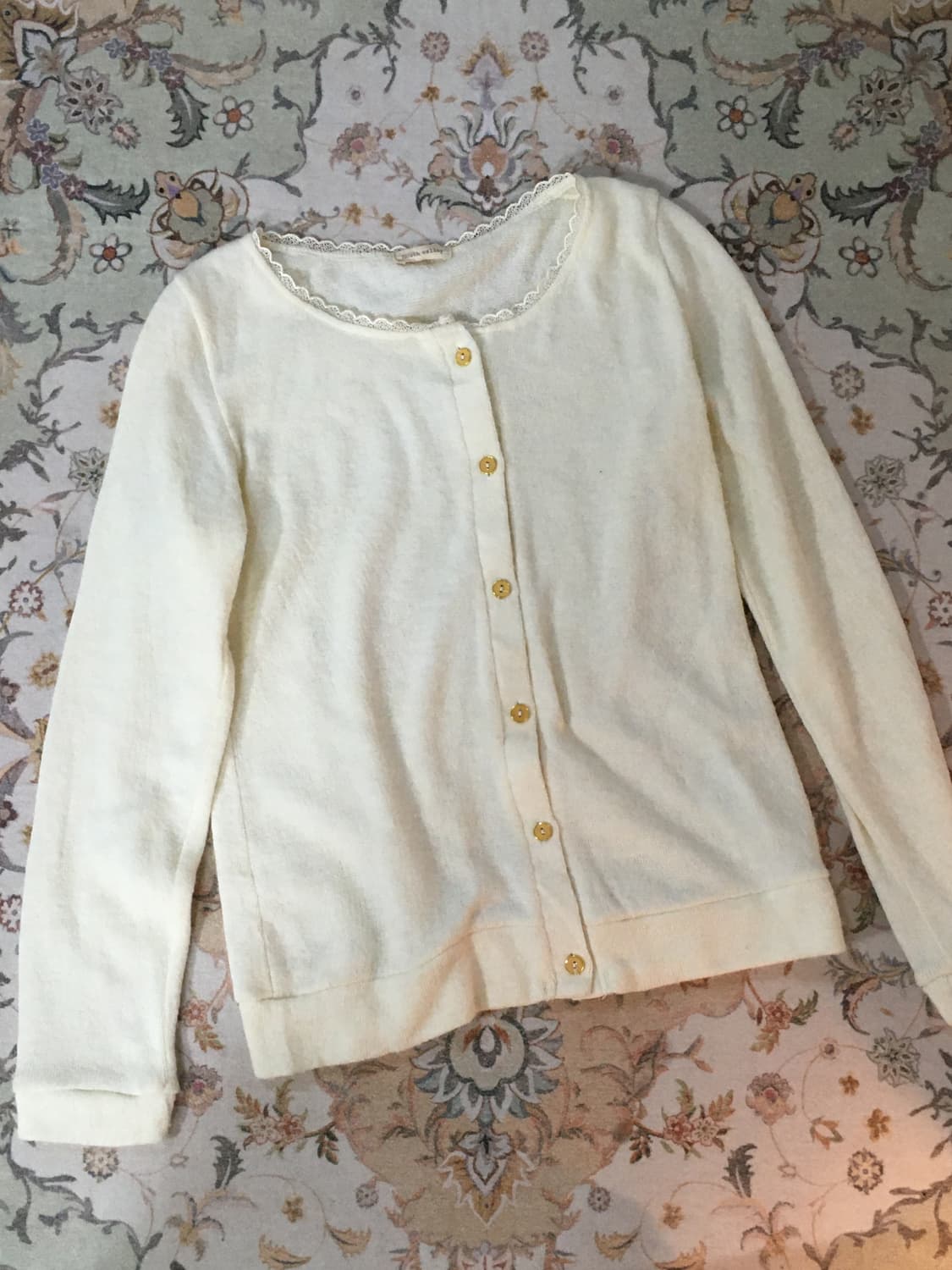 아이보리 레이스 가디건 상품이미지4