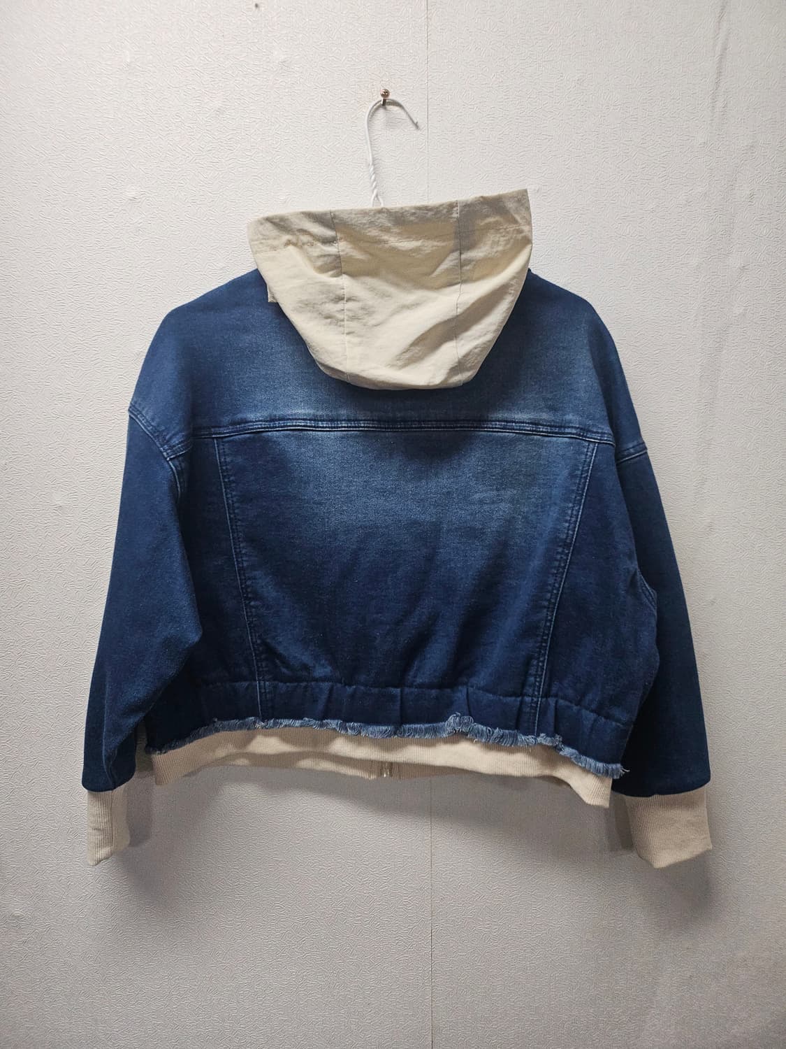후두 데님 자켓 145  여성 55 상품이미지3