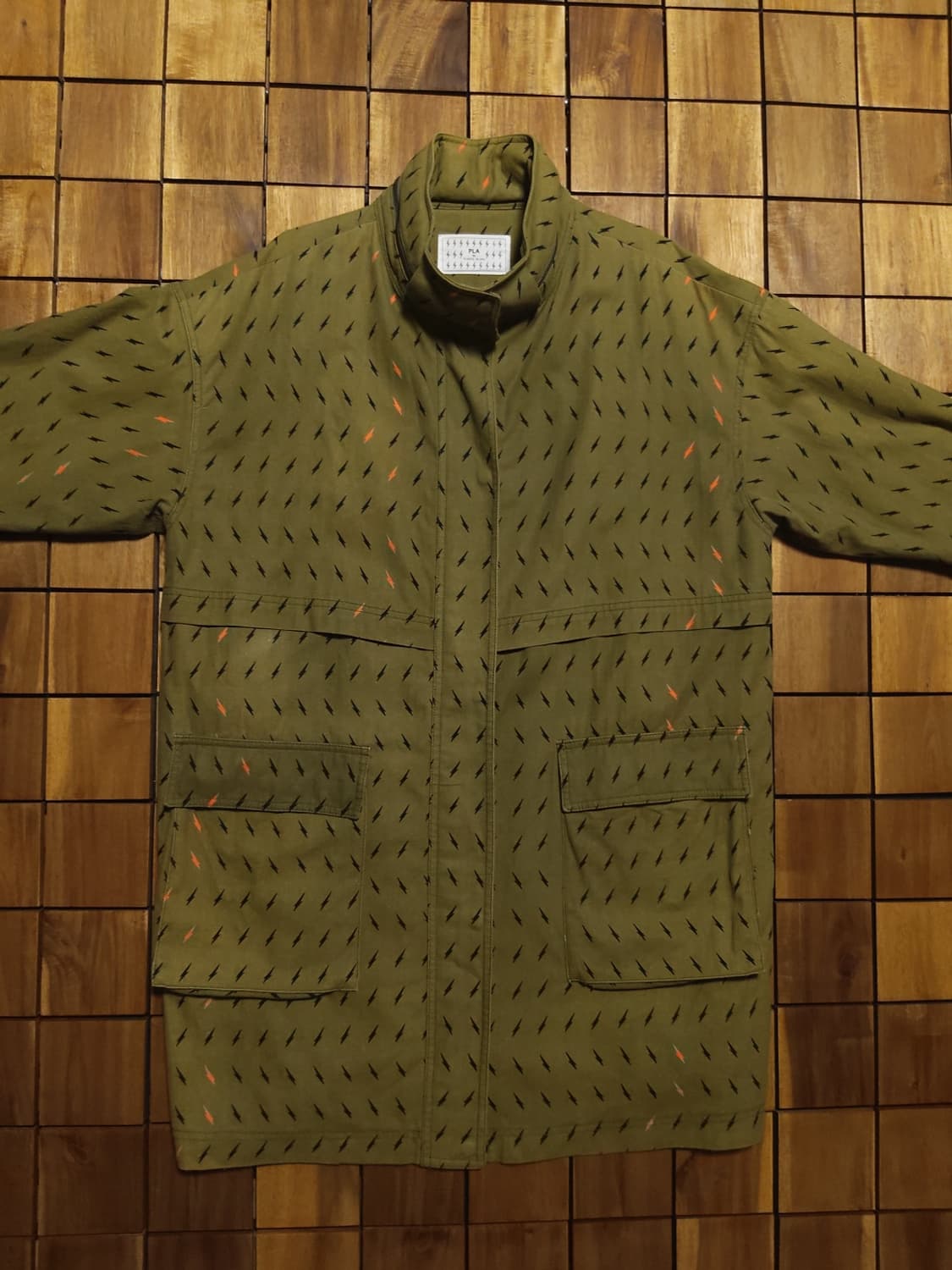 여성 오버핏 플라스틱아일랜드 썬더 자켓 상품이미지1