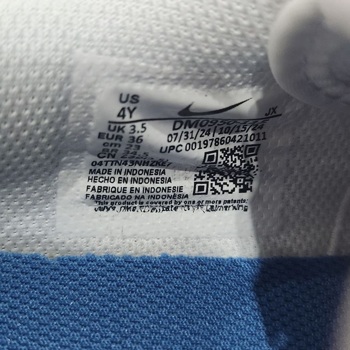 [230]나이키 화이트레드 24S 코르테즈[Y63-087] 상품이미지9