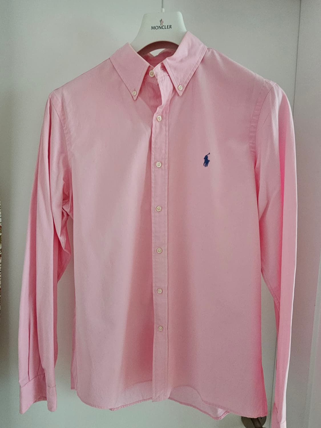폴로랄프로렌 클래식M 사이즈 핑크셔츠 상품이미지1