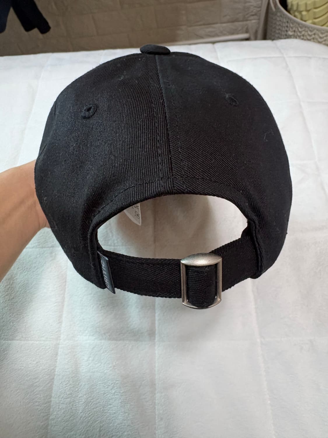 크리틱(CRITIC) 로고 볼캡 블랙 판매 상품이미지2