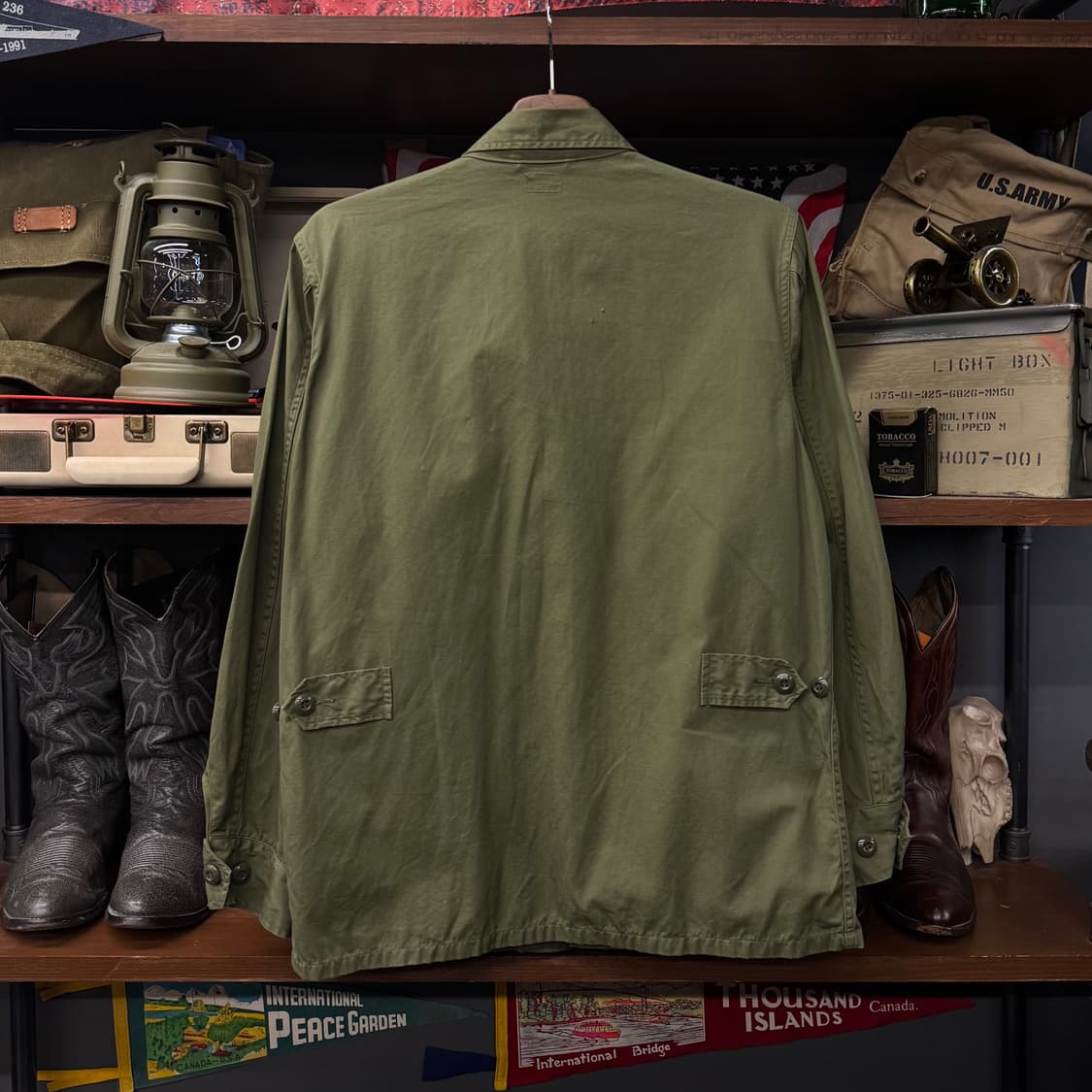 M/S 버즈릭슨 정글 퍼티그 1세대 오리지널 밀리터리 복각 자켓 N246 상품이미지2