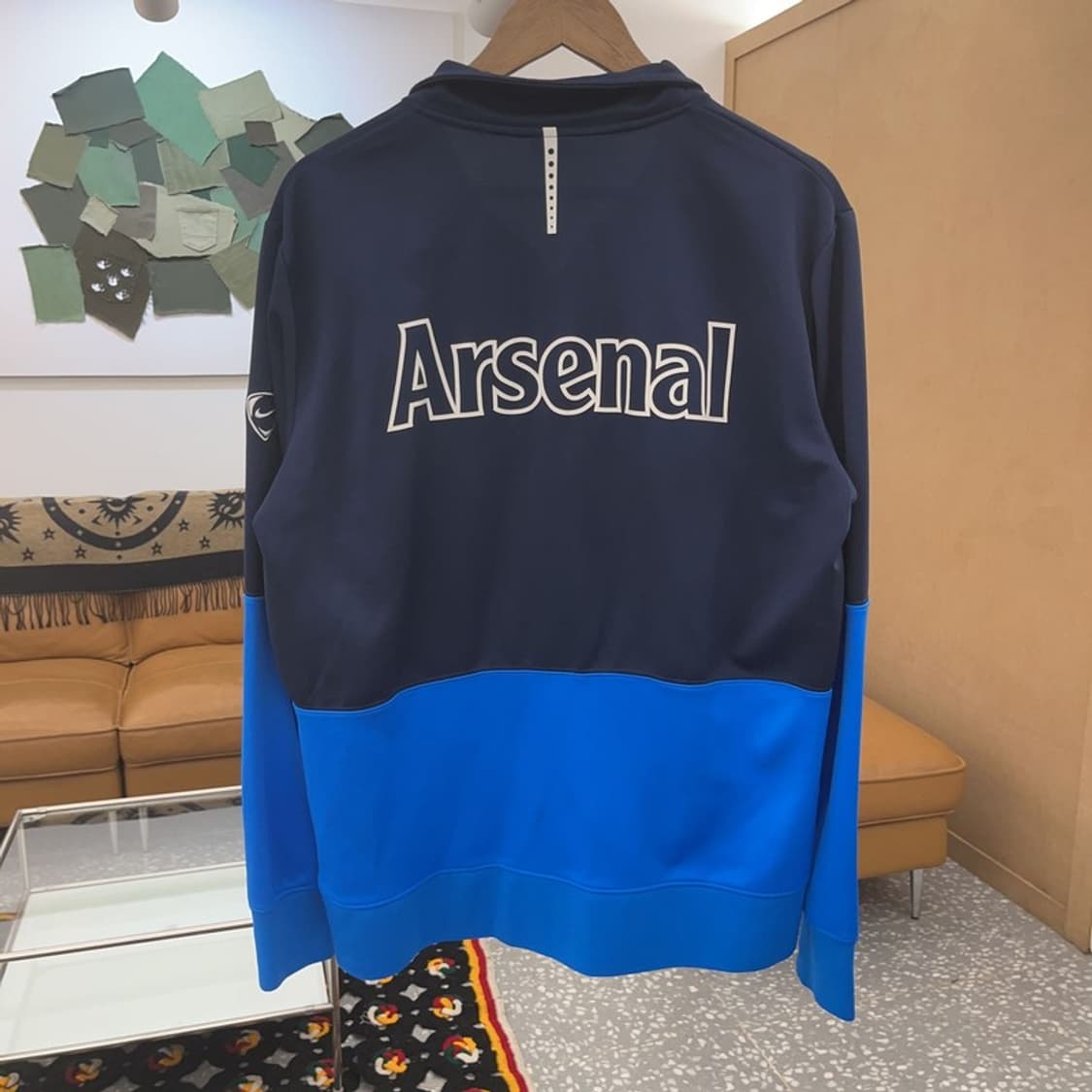 나이키 빈티지 스포티 배색 아스날 스우시 져지 집업 L C08133 상품이미지4