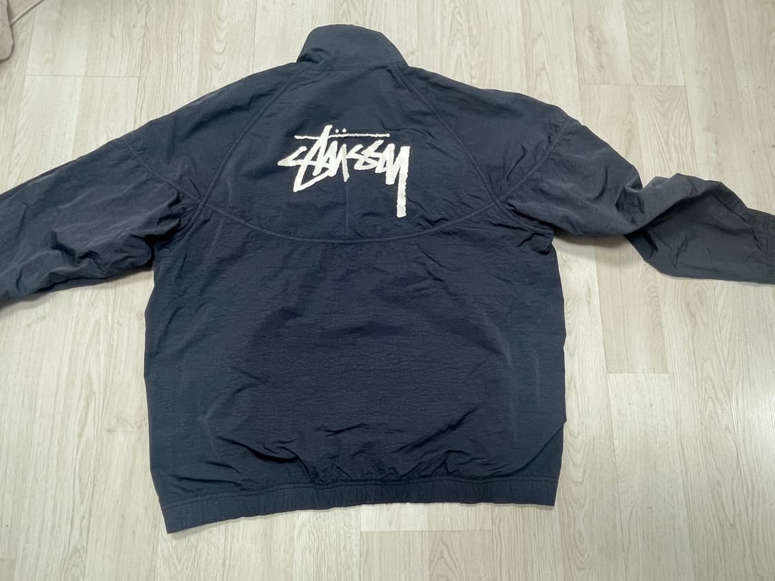 M 나이키 스투시 윈드러너 아노락 블랙 상품이미지2