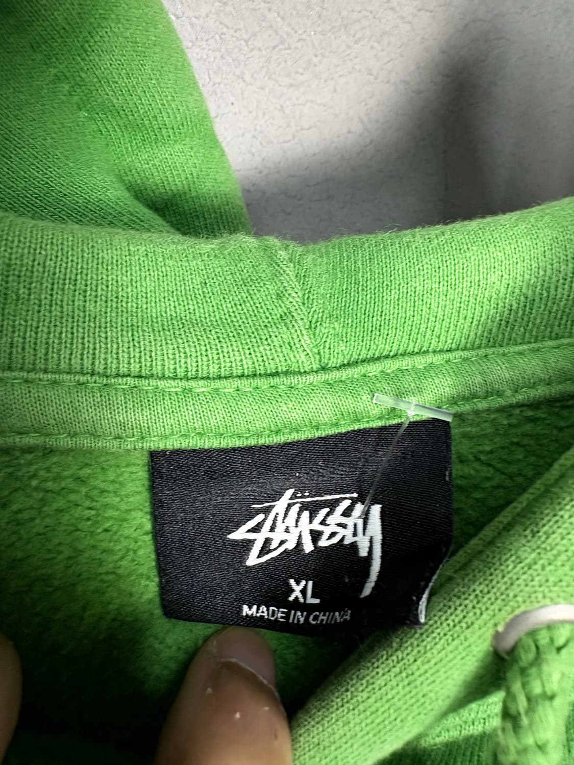 스투시 월드투어 그린 후드티 A3827 상품이미지7