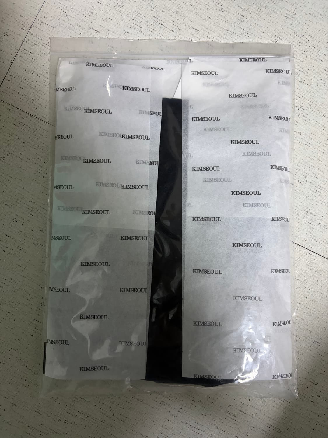 킴서울 513 브이넥 롱 슬리브 블랙 상품이미지2