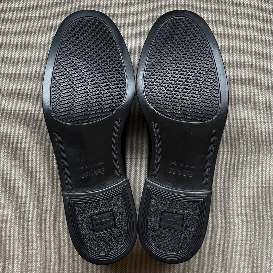 [새제품 26.5EEE] HARUTA 하루타 6550 블랙 페니 로퍼 상품이미지7