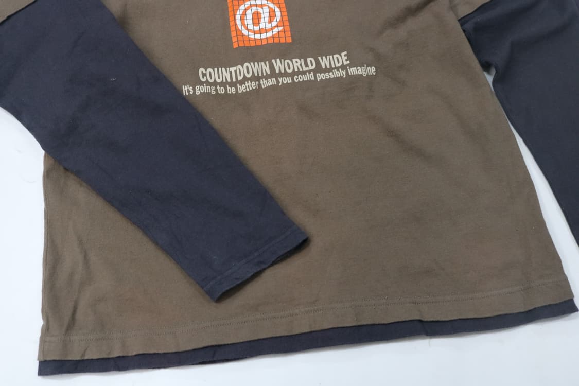 third wave 써드웨이브 빈티지 레이어드 그래픽 롱슬리브 (M) 상품이미지4