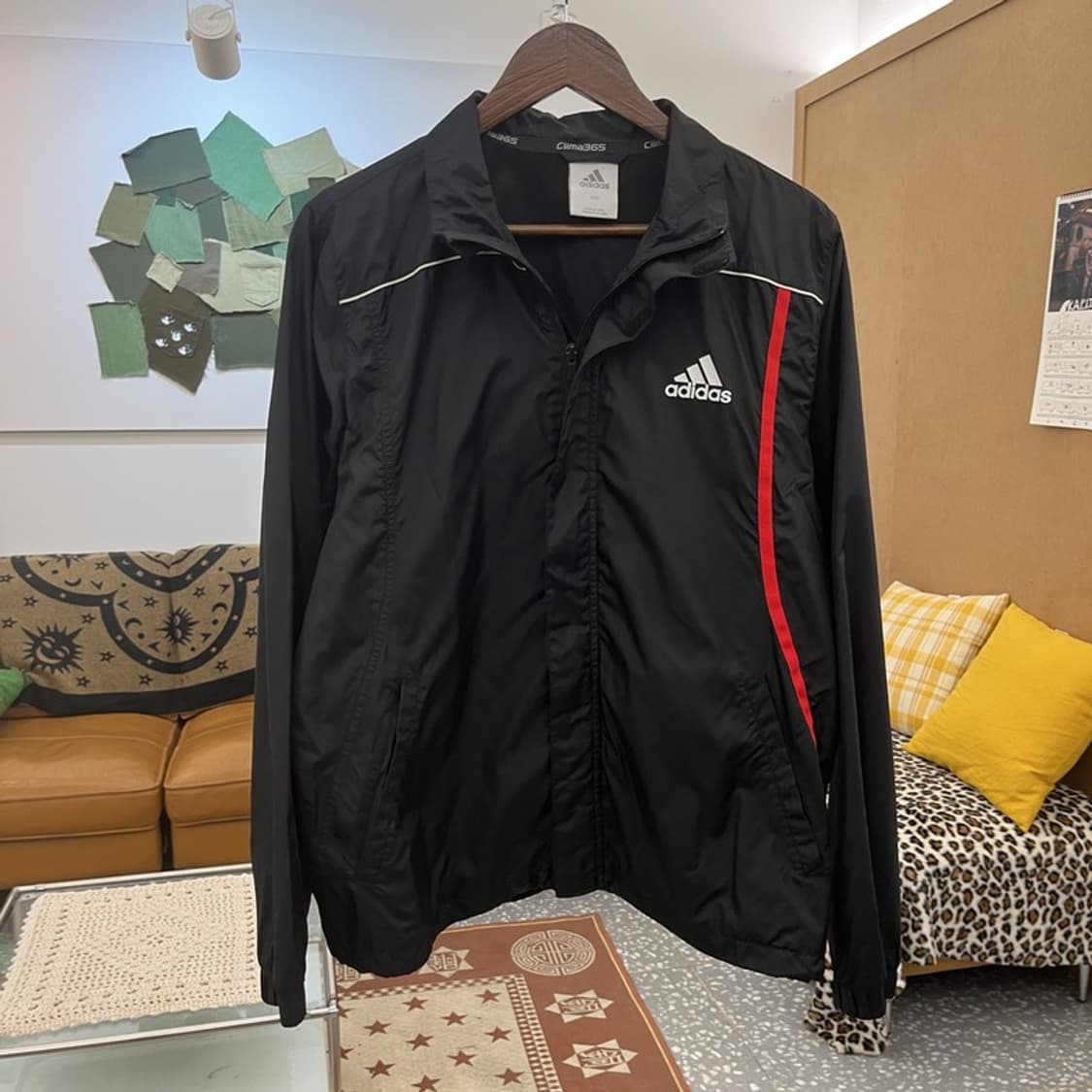 아디다스 올드스쿨 레트로 빈티지 바람막이 자켓 100 C10140 상품이미지3