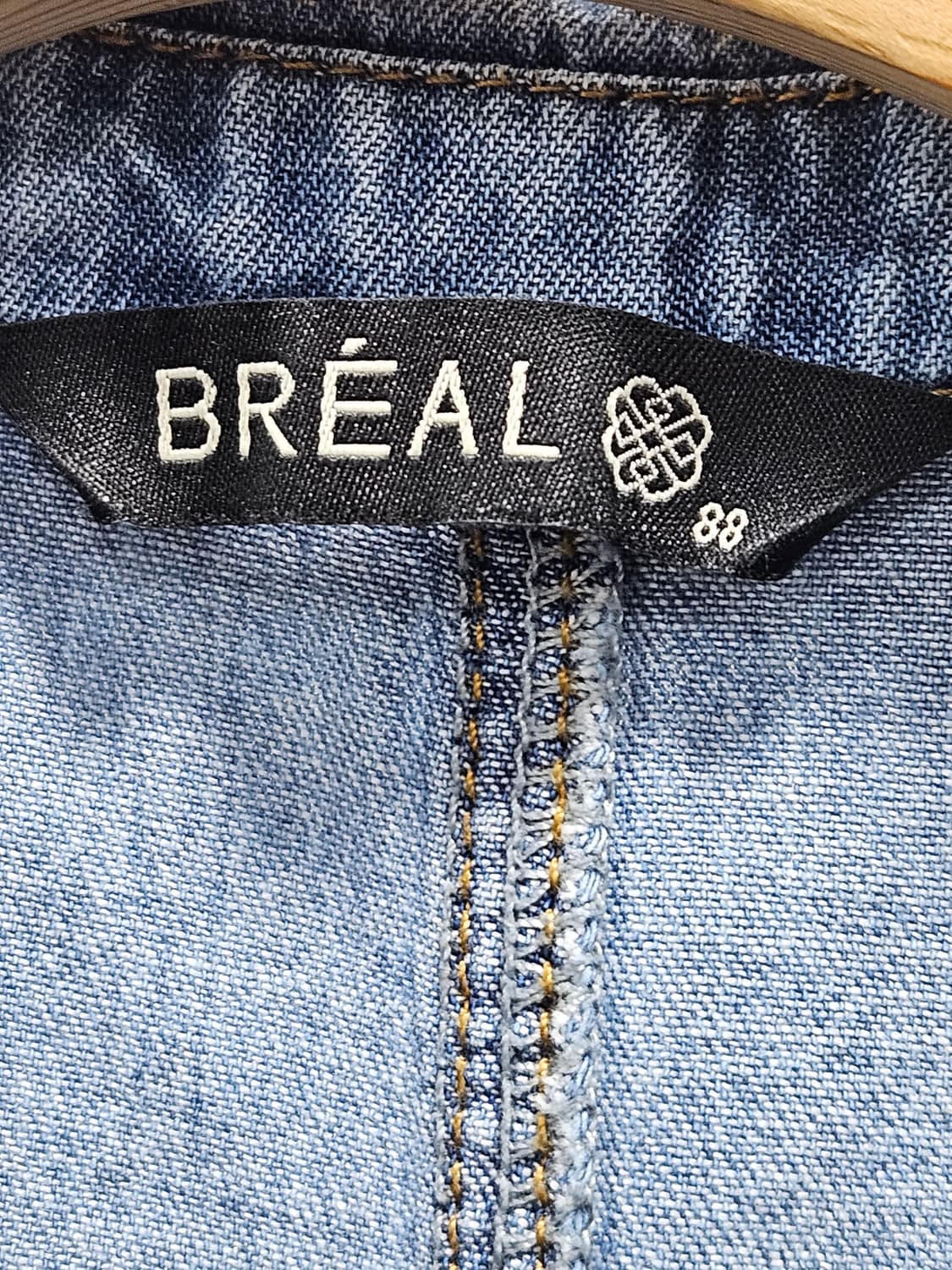브리엘(BREAL) 데님 셔츠 롱 원피스 88 상품이미지6