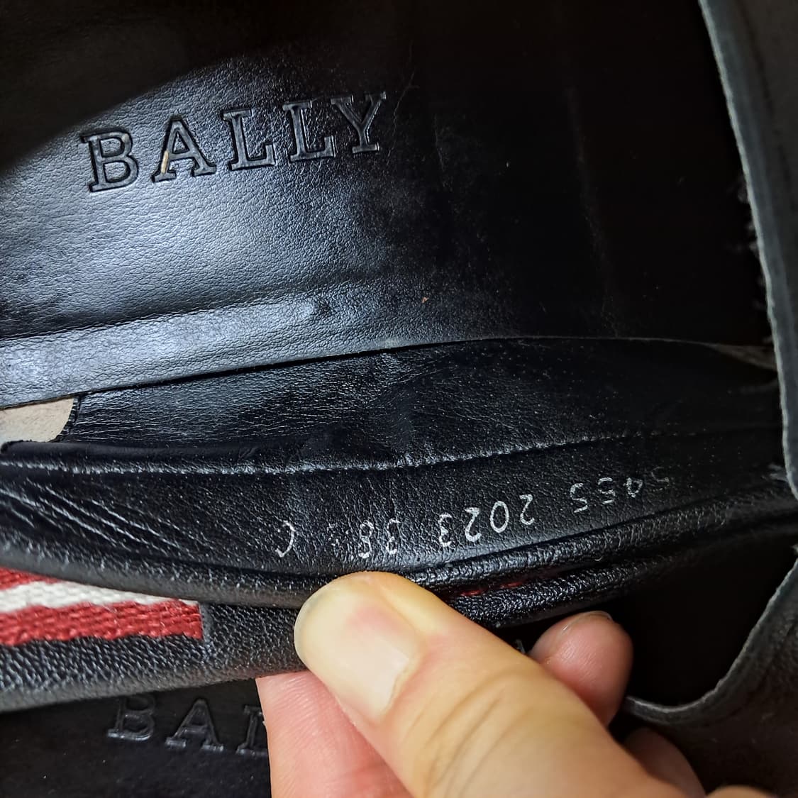 Bally 발리 가죽 로퍼 38.5(약 250~255) 상품이미지10