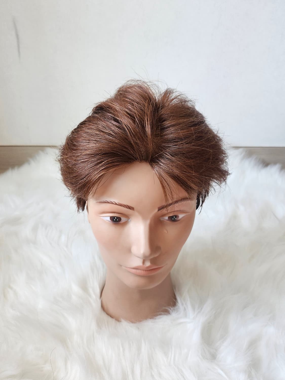 미용 커트 연습용 통가발 3개 / 앞머리 길이 있음(20cm) 상품이미지5