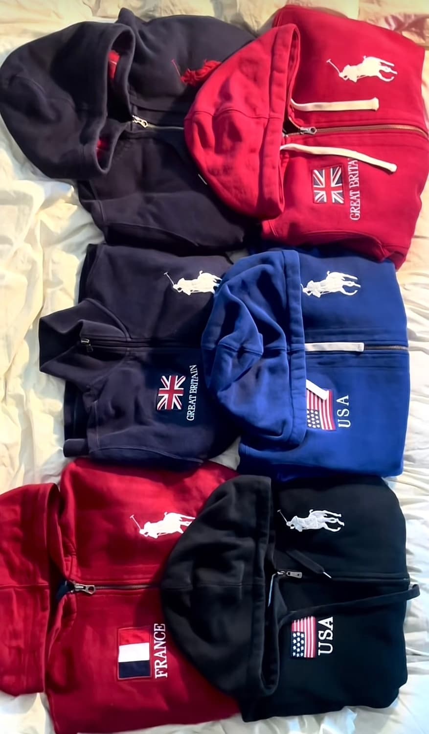 (((구해요))) 폴로 빅포니 성조기 후드집업 구해요  상품이미지1