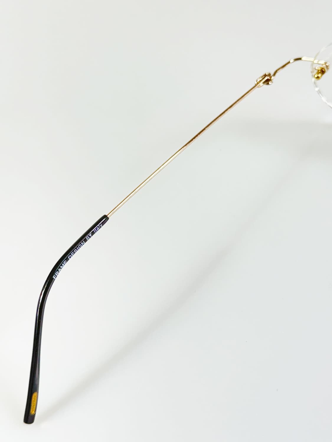 90s EYECOOL 무테 오벌 골드 메탈 빈티지 안경 상품이미지7