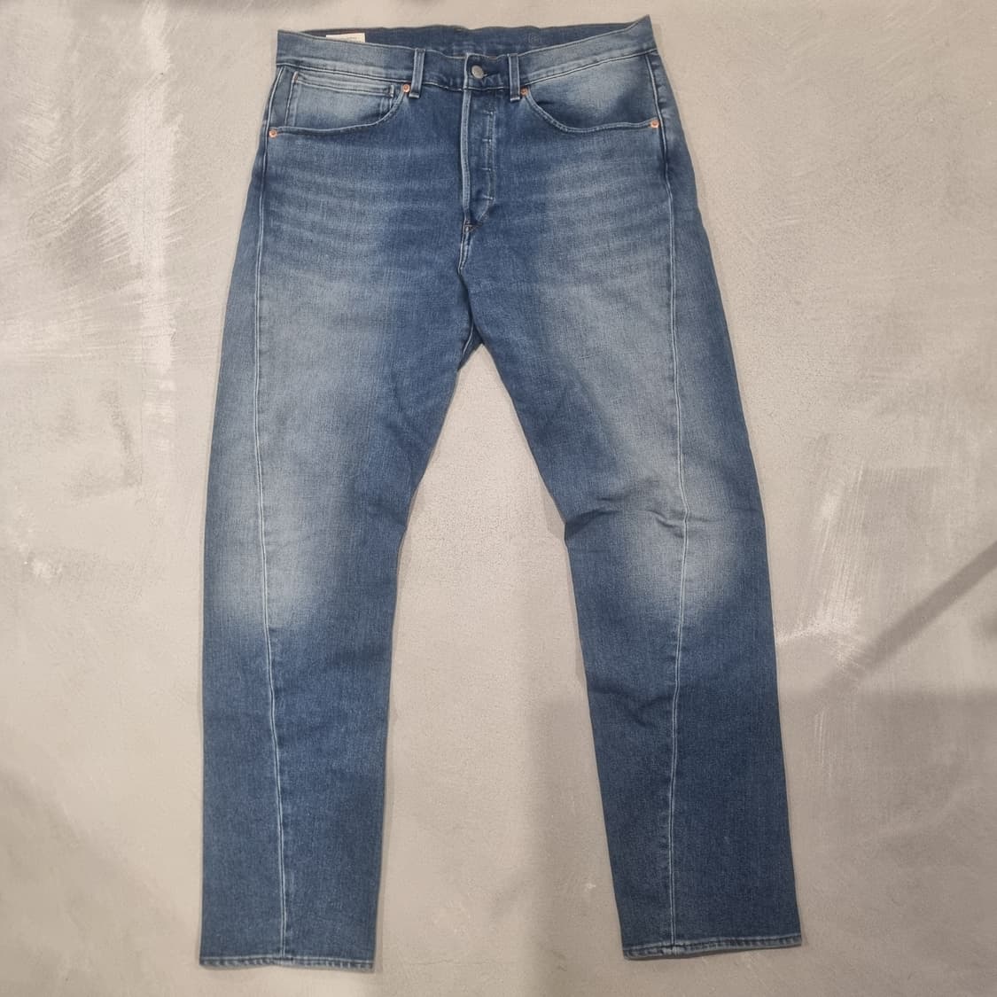 새제품 일본 리바이스 엔지니어드진 LEJ502 블랭크탭 로얄사이즈 34 상품이미지1