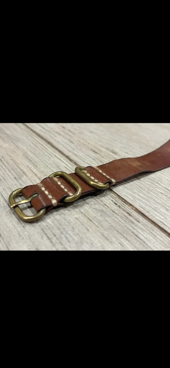 Nigel cabourn  leather watch strap  상품이미지3