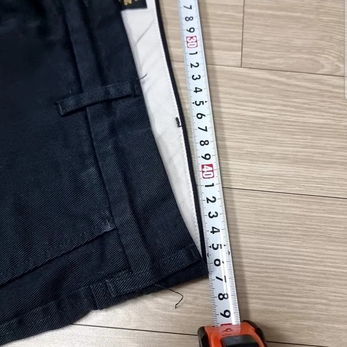 리바이스 프리미엄 검정색 면바지(36) 상품이미지10