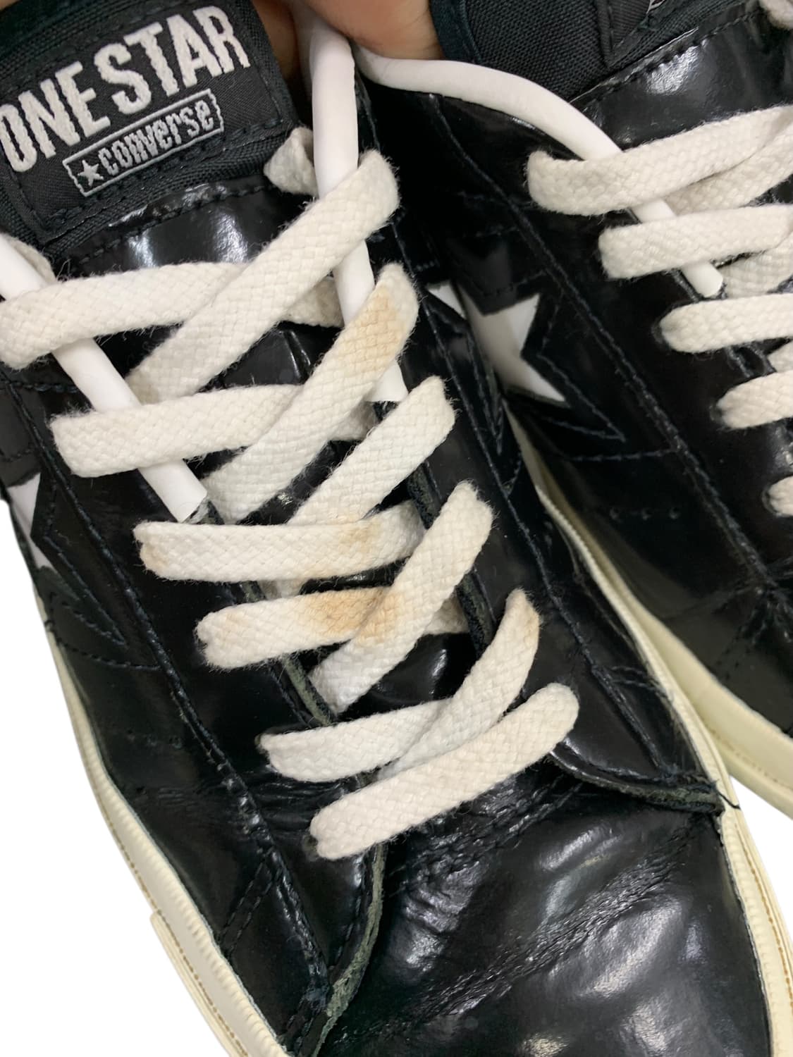 컨버스 원스타 한별 로우 블랙 240 상품이미지8
