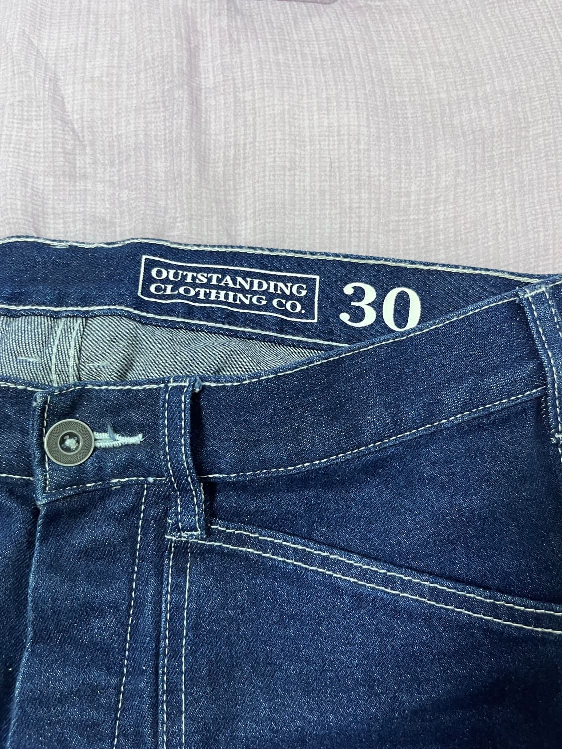 아웃스탠딩 1935 덩가리 데님 팬츠 상품이미지3