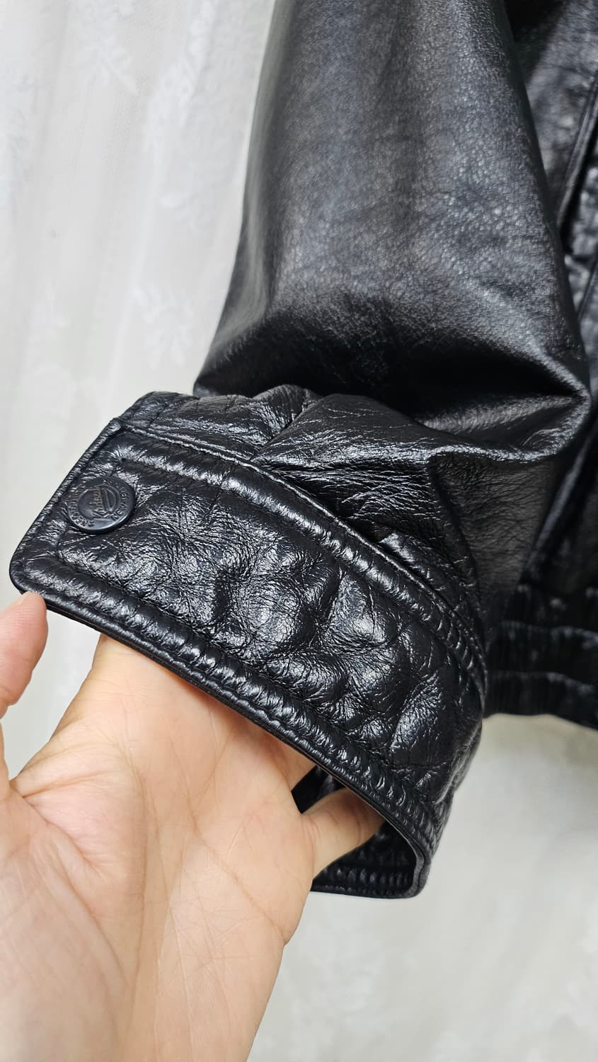 가죽 봄버 자켓 상품이미지5