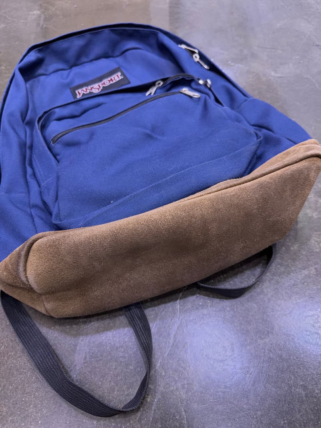 잔스포츠 라이트 스웨이드 네이비 백팩 상품이미지5