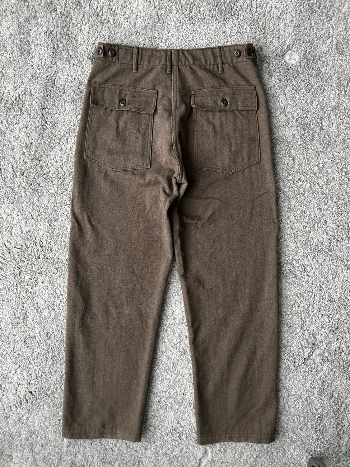 오어슬로우 헤링본 울 퍼티그 팬츠 2 상품이미지4