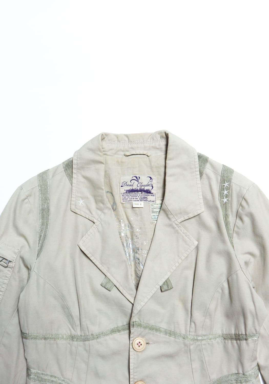 Diesel stitch point button jacket 상품이미지9