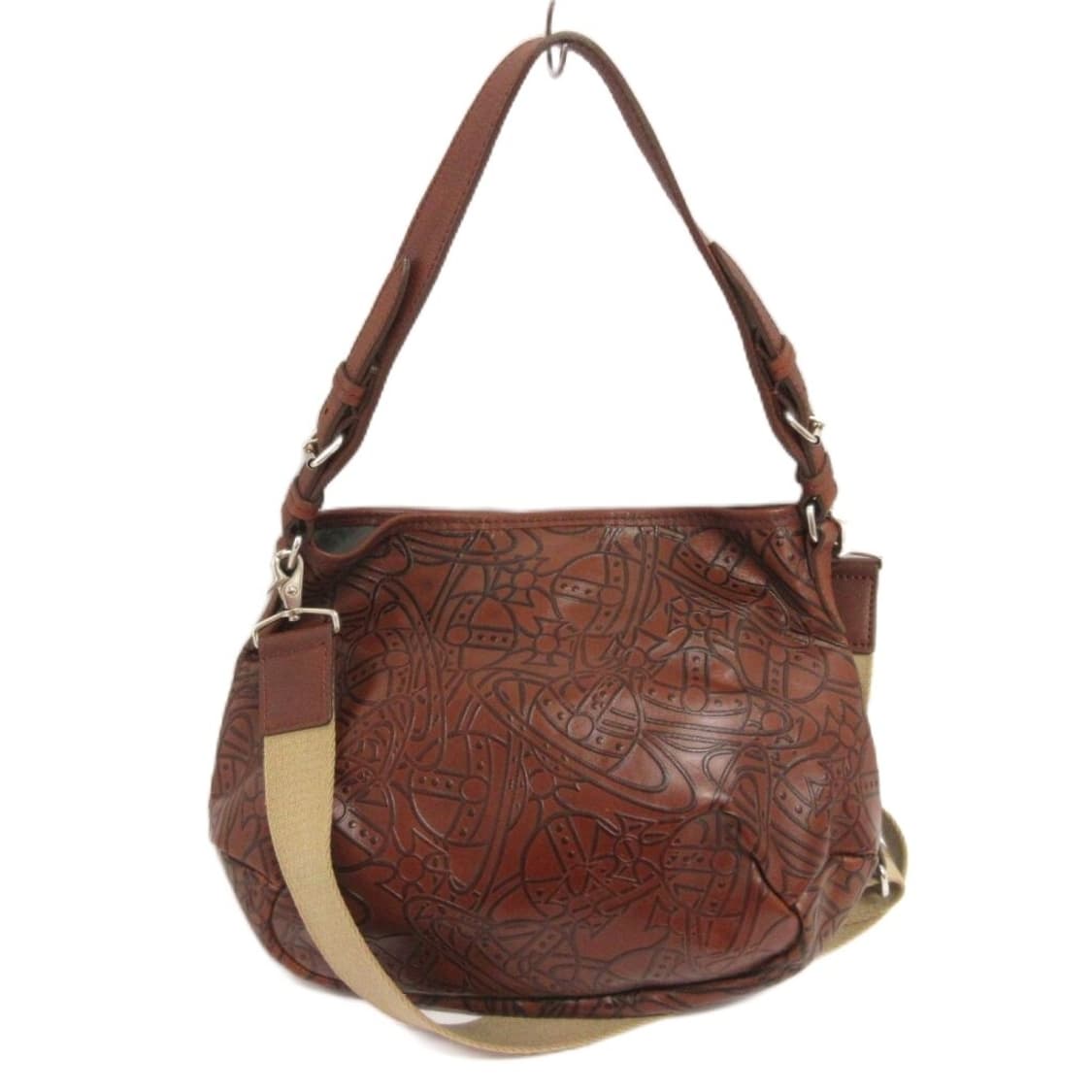 비비안 웨스트우드 로고패턴 가죽 숄더백 크로스백 상품이미지2