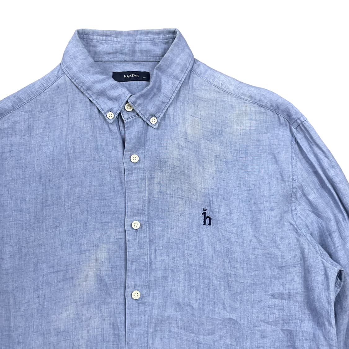 헤지스 블루 마100 긴팔 셔츠 105 상품이미지3